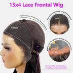 Honey Blonde Short Body Wave Hair Wig | 13x4 Lace | Glueless | 250% Density - Mavi