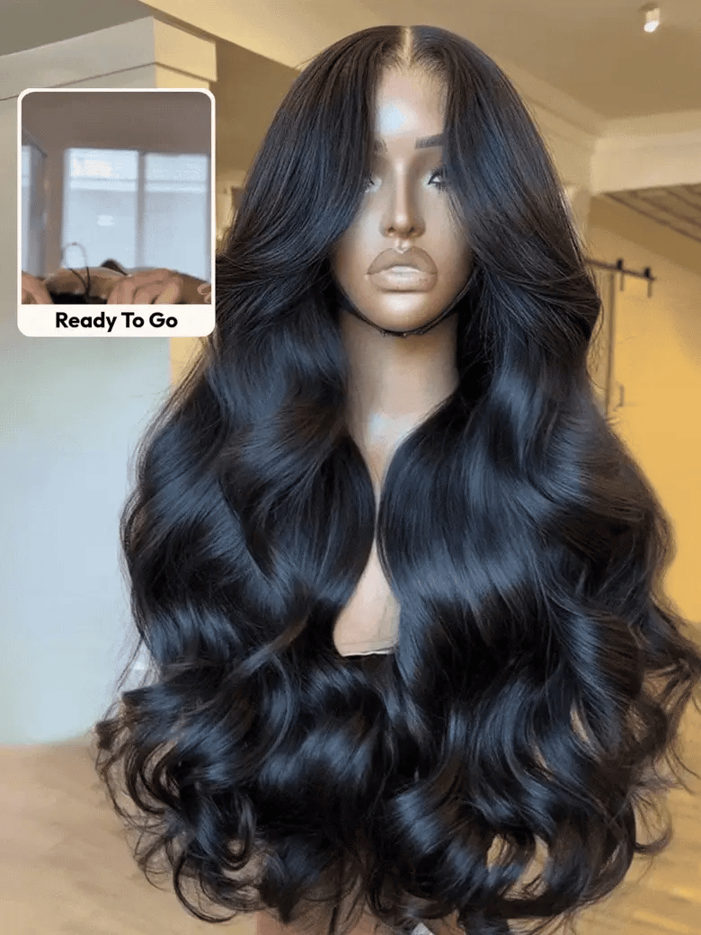 Body Wave Hair Wig | 13x4 HD Lace | Glueless Pull & Go | Invisi Drawstring - Mavi