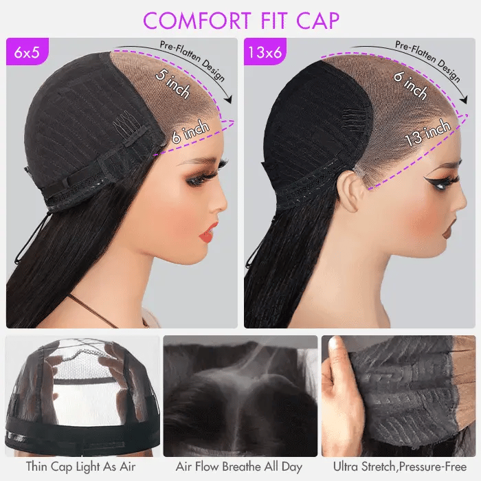 Body Wave Soft Wig | 13x6 or 6x5 Lace | Glueless | 250% Density - Mavi