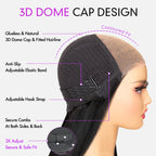 Shoulder-Length Straight Wig | Double Drawn | Glueless | 6×5 Pre-Cut Lace | Mavi