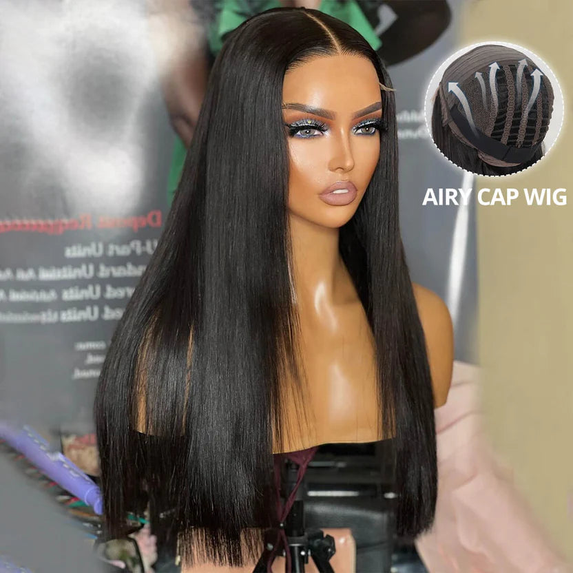 Straight Hair Wig | 6x5 Transparent Lace | Glueless | 180% Density - Mavi