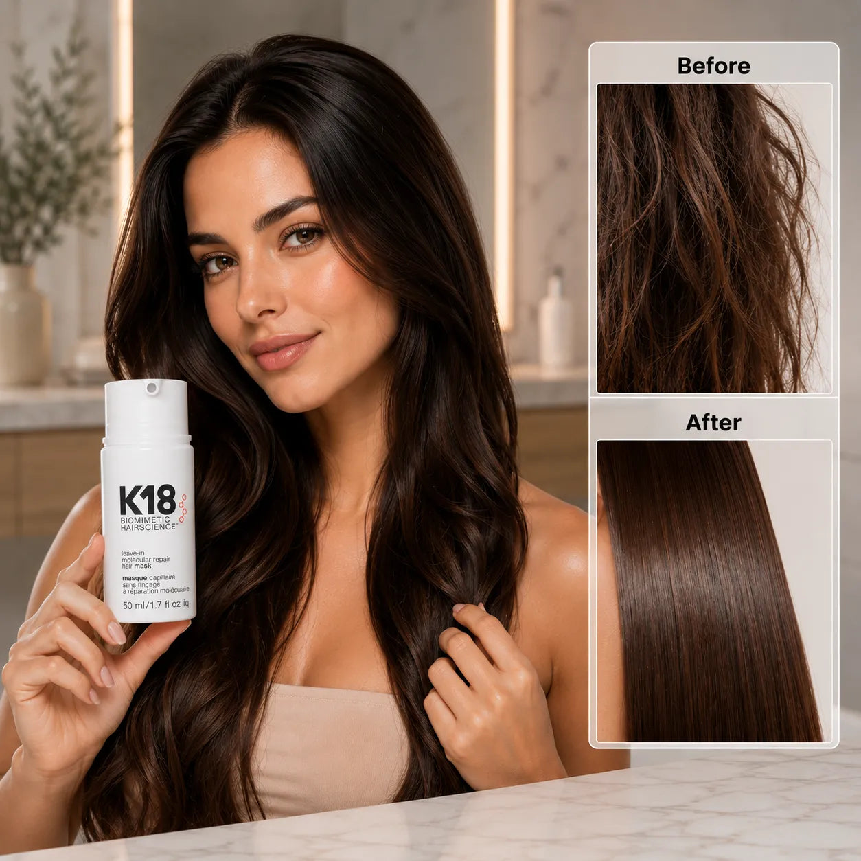 Hair Restoration Mask with Keratin K18 | Mavi