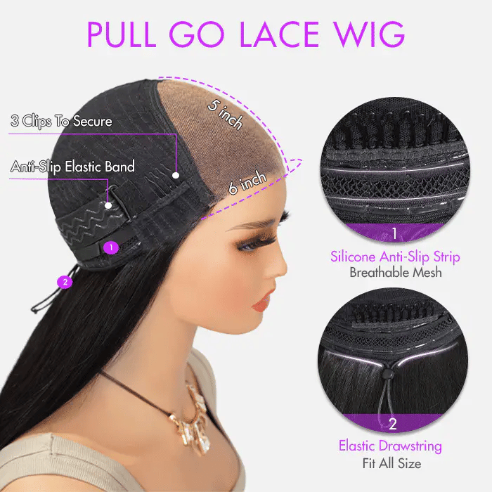 Mocha Brown Ombre Loose Wave Hair Wig | 6x5 Lace | Glueless | 250% Density | Mavi
