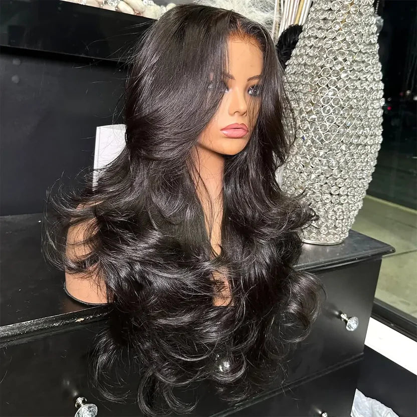 Pre-Styled Butterfly Haircut Pop Layers Wig | 6x5 Glueless Wig | 250% Density | Mavi