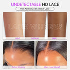 Straight Glueless HD Lace Wig 13x4/13x6 – 250% Density & Pre-Plucked Hairline | Mavi