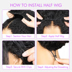 Yaki Style Pre-Layered Semi-Full Wig – Quick Application, Glueless | Mavi