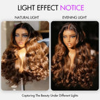 Balayage Highlight Body Wave Wig | Transparent Lace Front 13x4 or 6x5 | Glueless - Mavi