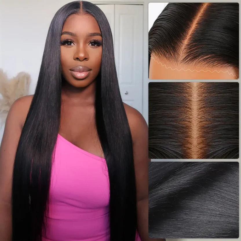 Straight Hair Wig | 6x5 Transparent Lace | Glueless | 250% Density - Mavi