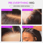 Straight Glueless HD Lace Wig 13x4/13x6 – 250% Density & Pre-Plucked Hairline | Mavi