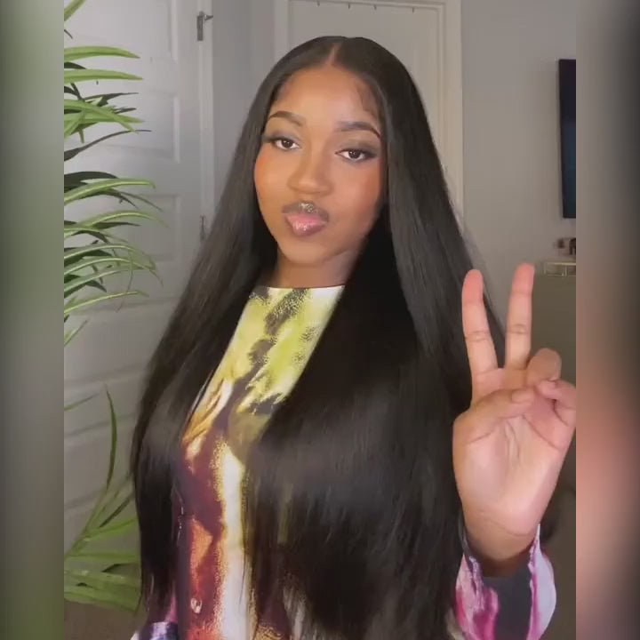 Straight Hair Wig | 6x5 Transparent Lace | Glueless | 250% Density - Mavi