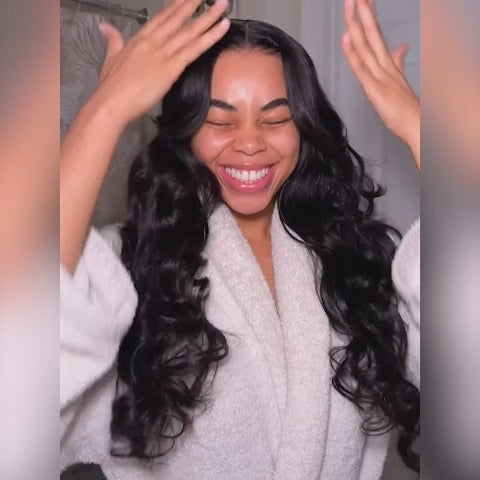 Body Wave Hair Wig | 13x4 HD Lace | Glueless Pull & Go | Invisi Drawstring - Mavi
