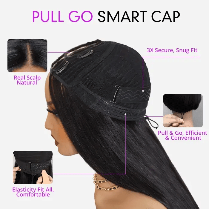 Yaki Body Butterfly Cut Wig | Layered V Part | Mavi