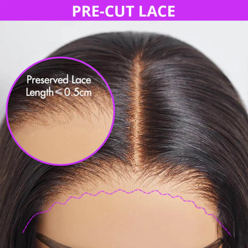 Straight Hair Wig | 6x5 Transparent Lace | Glueless | 250% Density - Mavi
