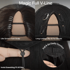 Yaki Body Butterfly Cut Wig | Layered V Part | Mavi