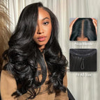 Yaki Body Butterfly Cut Wig | Layered V Part | Mavi