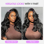 Yaki Body Butterfly Cut Wig | Layered V Part | Mavi