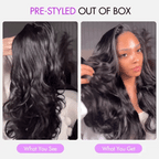Yaki Body Butterfly Cut Wig | Layered V Part | Mavi